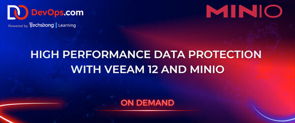 使用 Veeam 12 和 MinIO 实现高性能数据保护